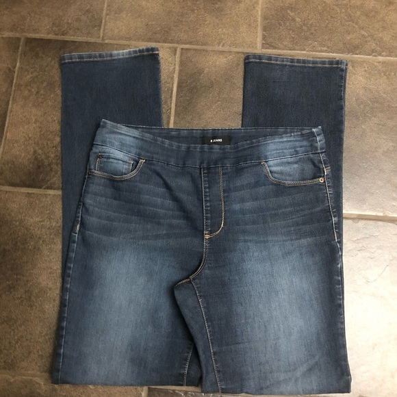 REITMANS R Jeans Ladies Size 11 Tall Denim Pull On - Picture 3 of 8